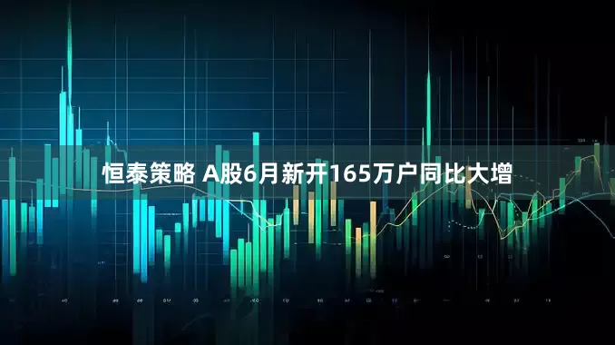恒泰策略 A股6月新开165万户同比大增